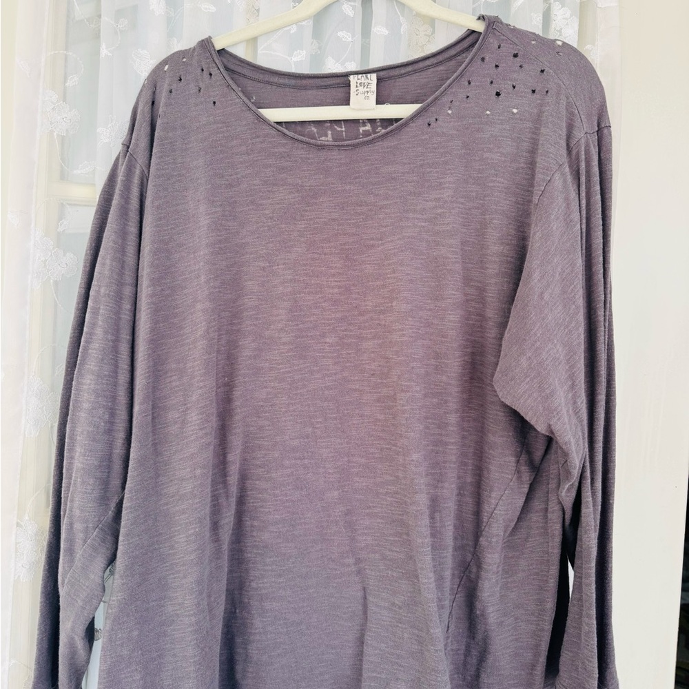 💕 Magnolia Pearl Cotton Jersey Plain T in Ozzy